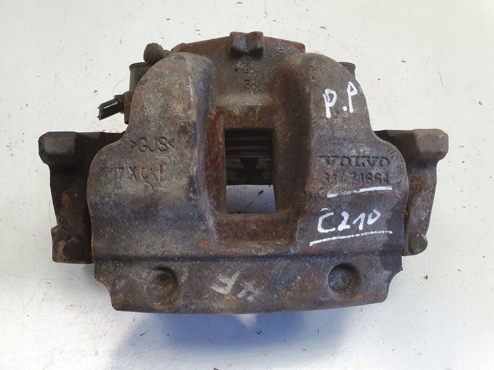 Volvo S60 II V60 I PRZEDNI ZACISK HAMULCOWY prawy przód pasażera 31471664 - 9