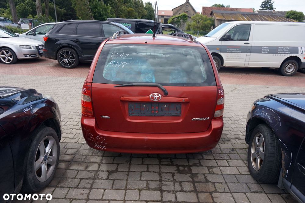 TOYOTA COROLLA E12 KOMBI 2003 3N8 2.0 D4D 1CD-FTV 90KM E351 CZERWONY na części - 4