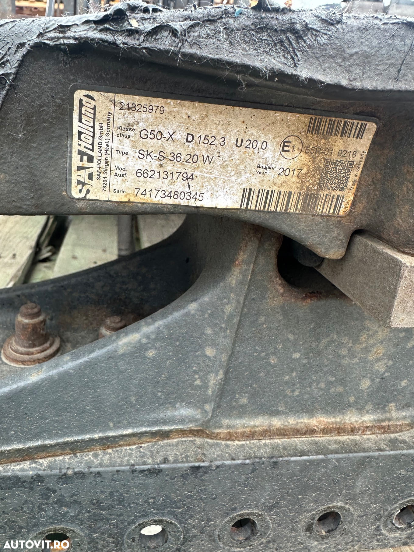Saua cuplare volvo euro6 20cm 21325979 SK-S3620W - 4