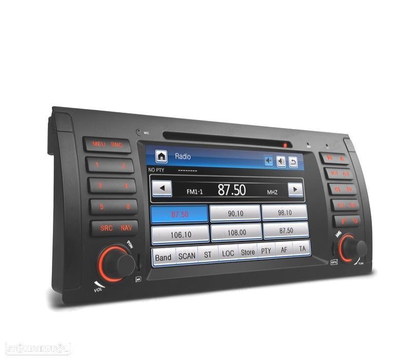AUTO RADIO 2DIN 7" BMW X5 E53 99-06 SERIE 5 E39 95-03 USB GPS TACTIL HD - 2