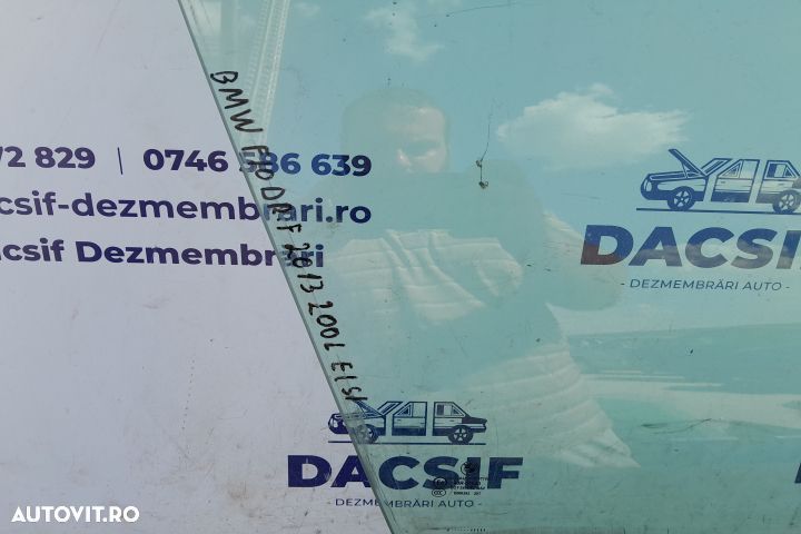 Geam usa fata dreapta 43R-00050 43R-00050 BMW Seria 5 F10 [2009 - 201 - 2