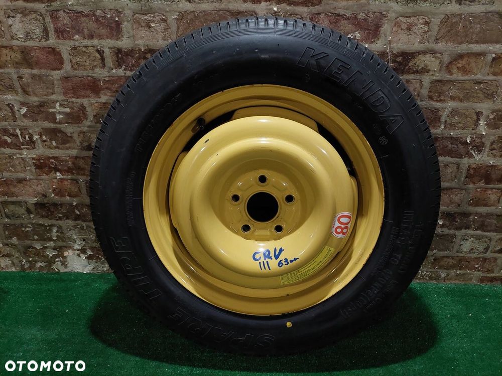 KOŁO DOJAZDOWE ZAPAS 155/30/17 5X114,3 63MM HONDA CR-V III - 1