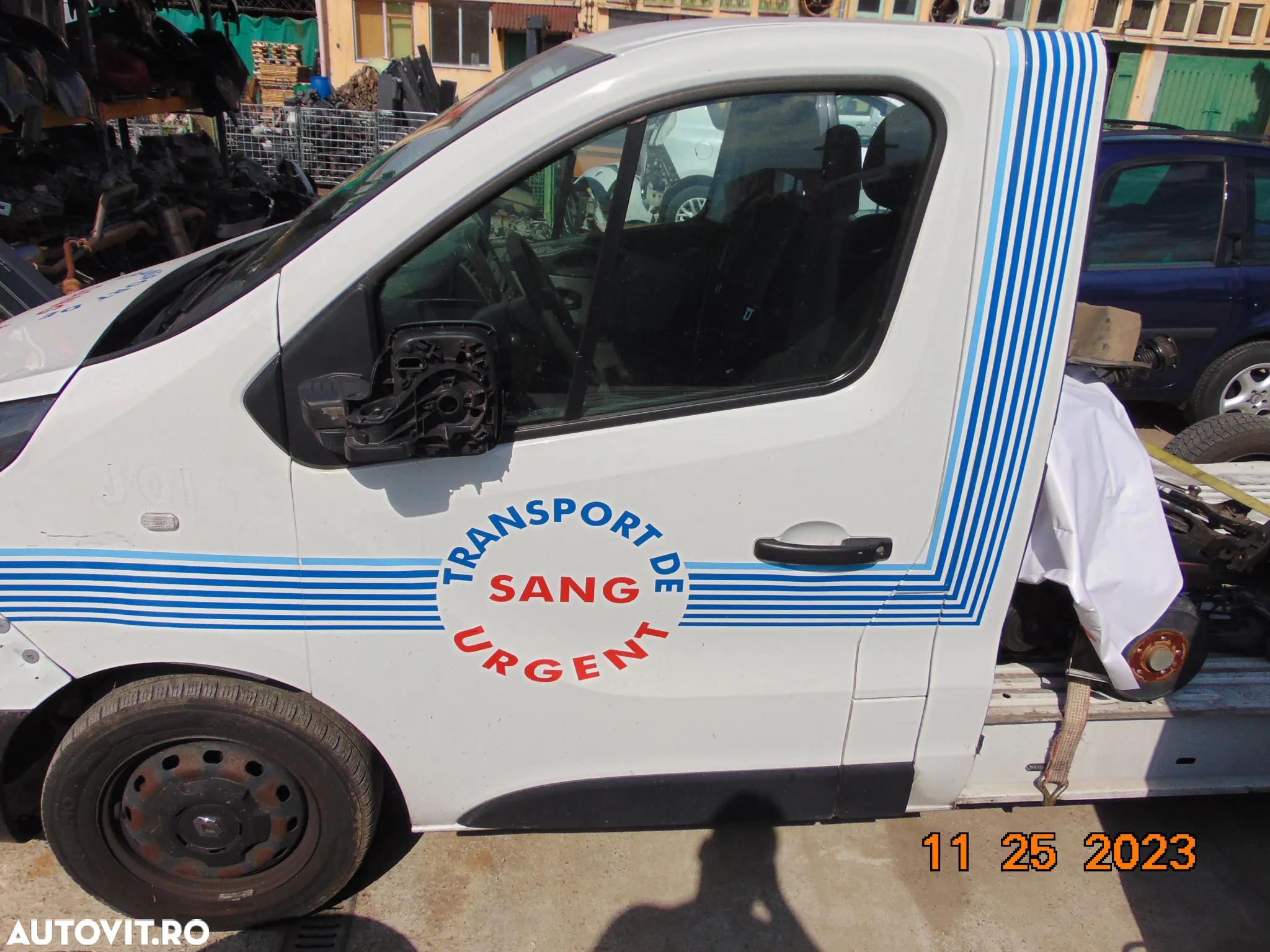 Geam usa Renault Trafic 2014-2023  Opel Vivaro geamuri usi stanga dreapta fata 2014-2024 - 3