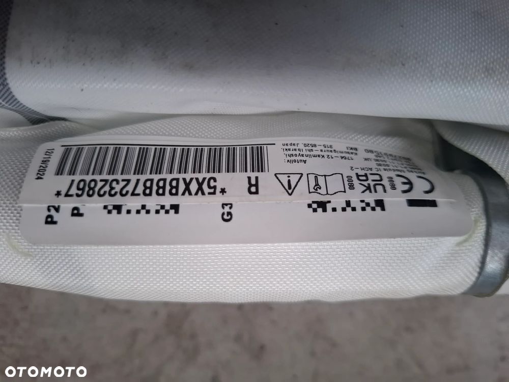 Peugeot 208 II lift kurtyna prawa 9827991580 - 2