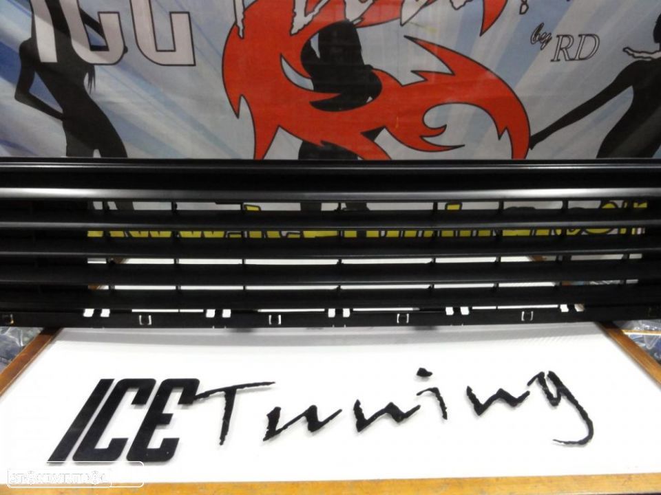 Grelha frontal VW Golf 2 / II sem símbolo em plástico ABS C/ 2anos de Garantia - 3