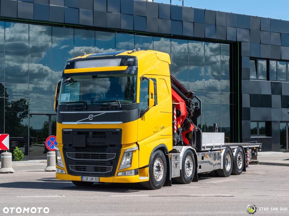 Volvo FH540 8x2 PALFINGER PK 65002 SH Fly Jib HDS Żuraw - 21