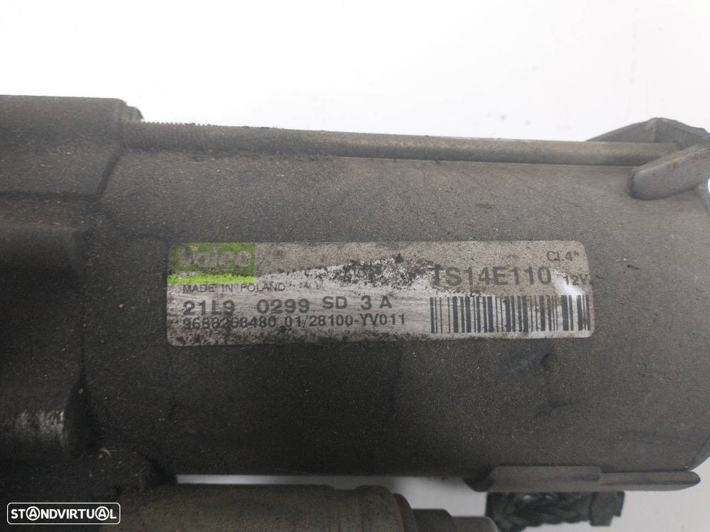 MOTOR ARRANQUE PEUGEOT 207 2007 -TS14E110 - 4