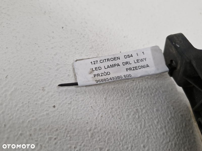 citroen ds4 1 i led lampa do jazdy dziennej drl lewy przód lewa 9688549380 - 11