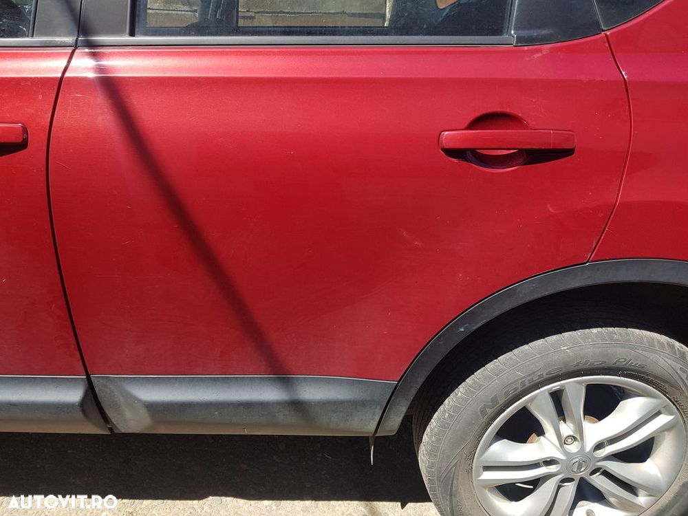 Usa Stanga Spate Nissan Qashqai Facelift 2010 - 2013 SUV 4 Usi Rosu (542) - 2