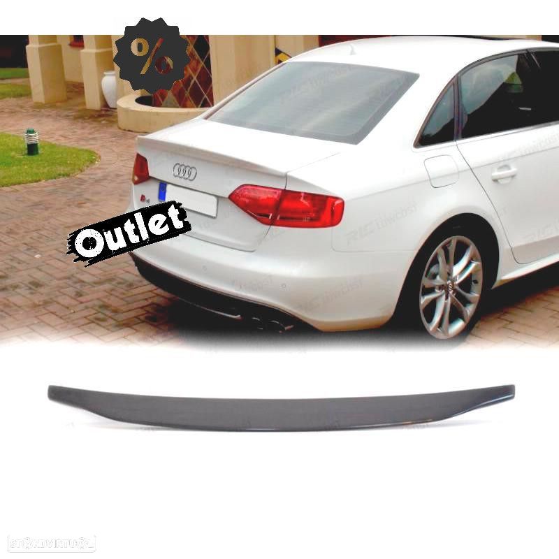 R147048C1 AILERON SPOILER TRASEIRO AUDI A4 B8 07-15 LOOK S4 - 1