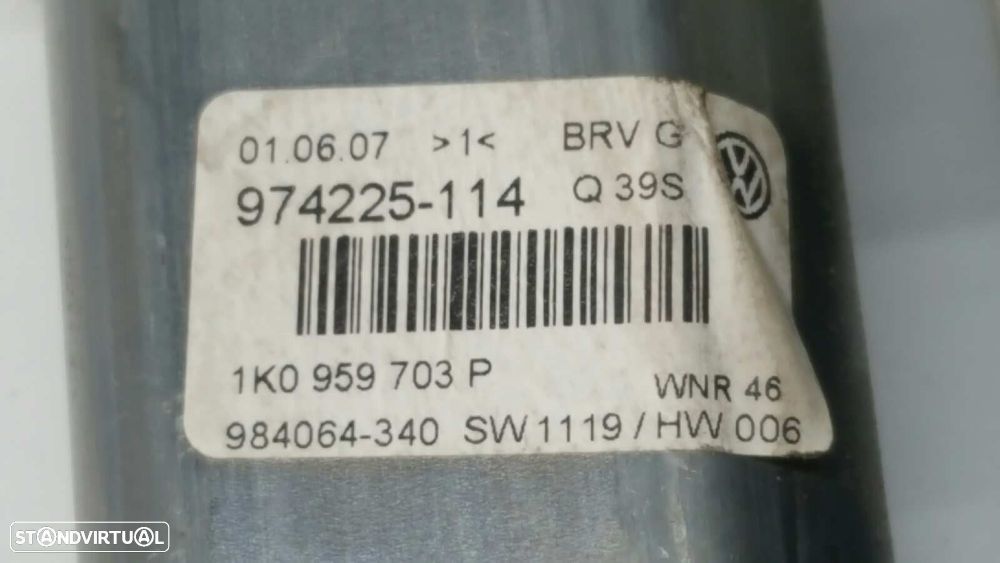 MOTOR ELEVADOR TRASEIRO ESQUERDO VOLKSWAGEN PASSAT VARIANT (3C5) ADVANCE - 5