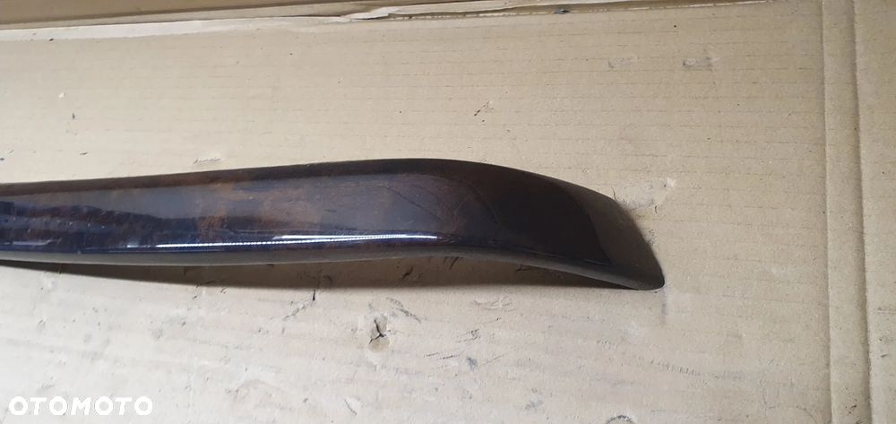 Dekor listwa ozdobna drzwi prawy tył drewno BMW 3 E90 E91 7121476 - 6