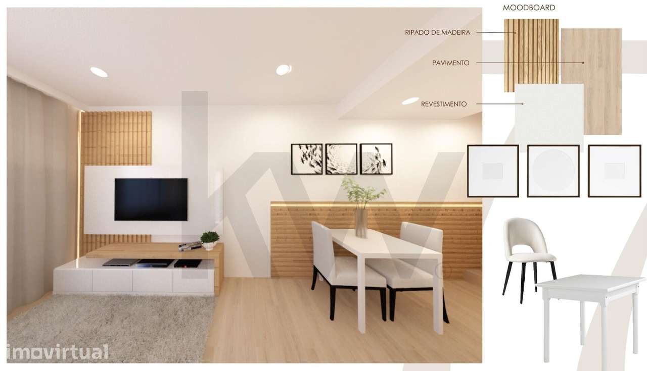 Apartamento T0 | Totalmente Remodelado | Avenidas Novas - Grande imagem: 2/20