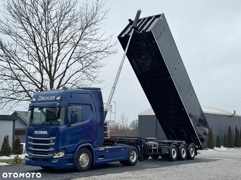 Schwarzmuller SK/ WAGA 6000 kg / 50 m3 / KLAPO-DRZWI / PODNOSZONA OŚ  / IDEALNY STAN - 24