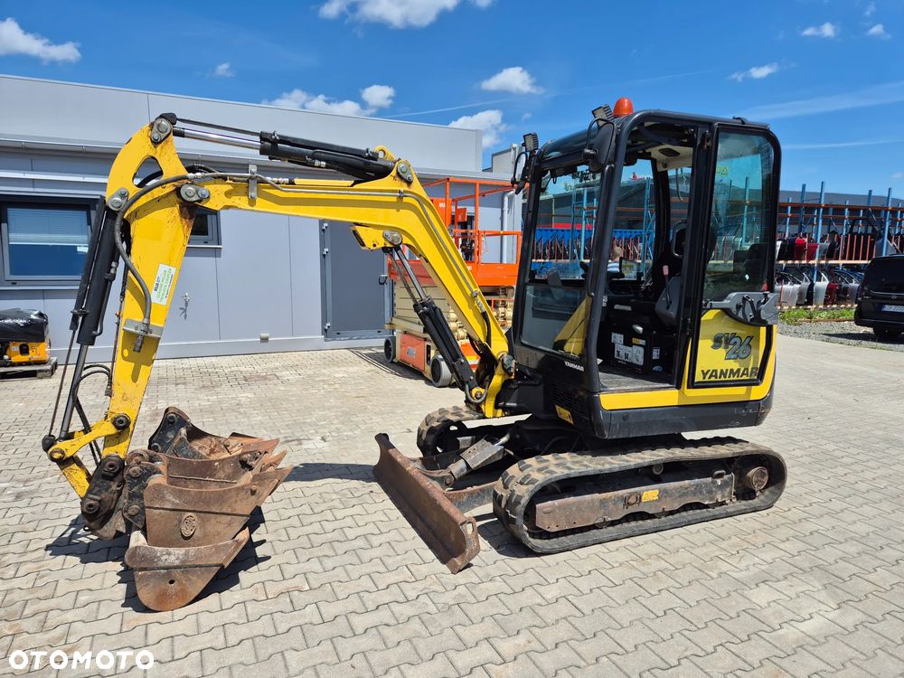 Yanmar Minikoparka Yanmar SV26 2020r 2300mtg 3 łyżki szybkozłącze CAT KUBOTA JCB - 1