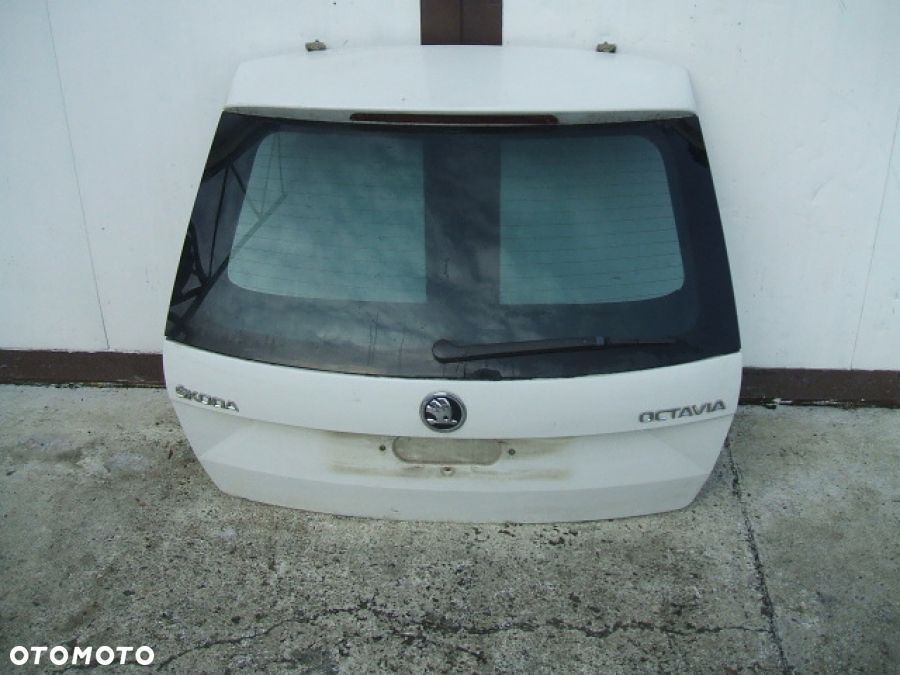 SKODA OCTAVIA III kombi KLAPA BAGAŻNIKA TYŁ ZDERZAK TYLNY BELKA ZDERZAKA - 4