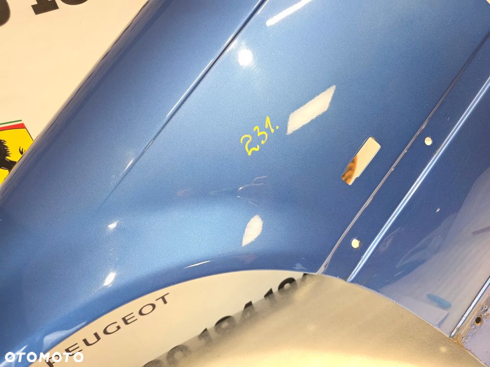 BMW E36 COUPE LEWY ŁADNY BŁOTNIK KOLOR BŁĘKITNY METALIK NR AUKCJI BŁ231 - 12