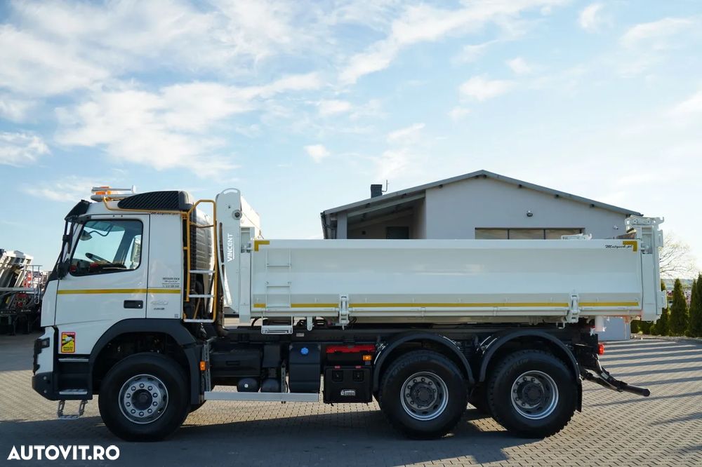 Volvo FMX 420 / 6X4 / BASCULATOR DUBLU / HIDROPOTOME / BODRMATIC / I-SHIFT / EURO 6 - 13