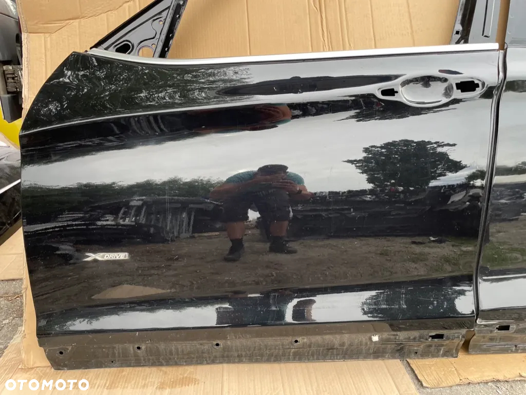 DRZWI LEWE TYŁ BMW X3 F25 LEWA STRONA CZARNE - 6