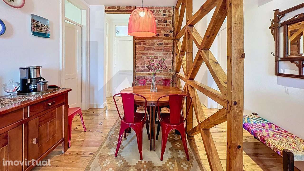 Apartamento de Charme com 3 quartos, no Coração de Lisboa - Grande imagem: 2/18