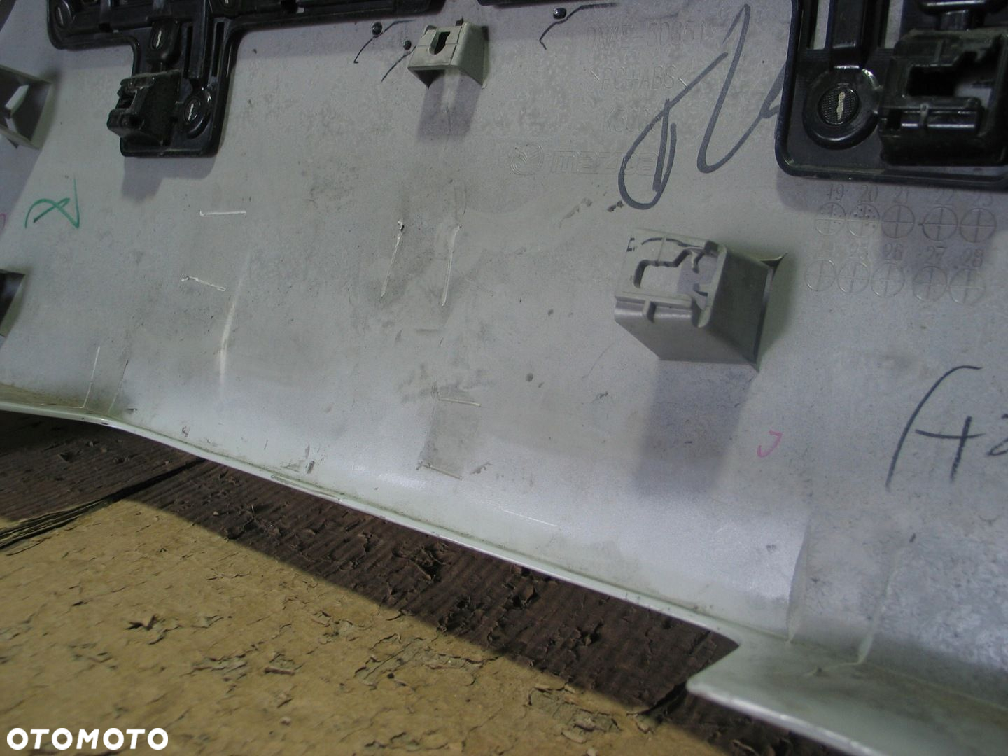 znaczek listwa klapa panel blenda klapy mazda MX-30 MX30 DN4E-50851 - 12