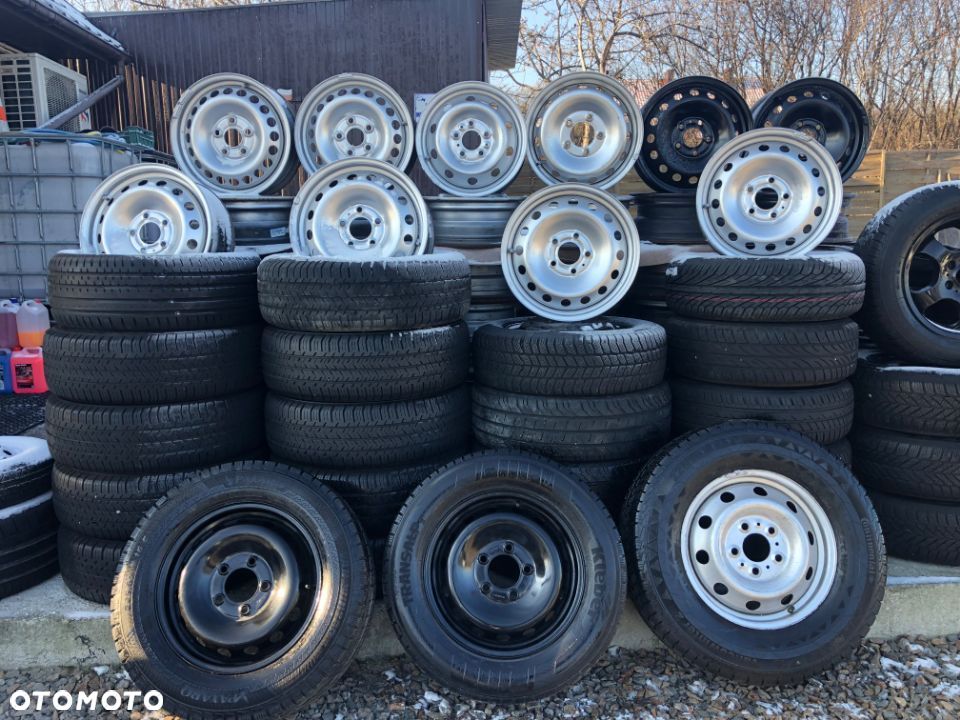 Koło rezerwowe Zapas Felga 15 Fiat Ducato Citroen Jumper Peugeot Boxer - 1