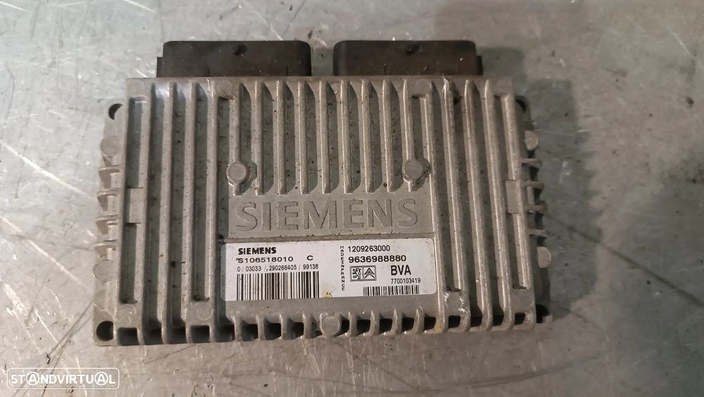 CENTRALINA DA CAIXA AUTOMATICA PEUGEOT 206 1.4i S108518010 9636988880 - 1
