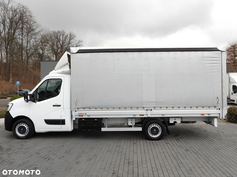 Renault MASTER PLANDEKA 10 PALET TEMPOMAT LEDY PNEUMATYKA KLIMATYZACJA  165KM - 10