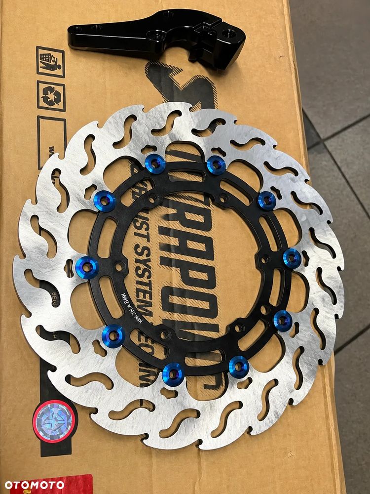 Sxf excf fe FC gas gas beta stark varg 320 Tarcza adapter supermoto motomaster ktm husqvarna gasgas sm koła - 4