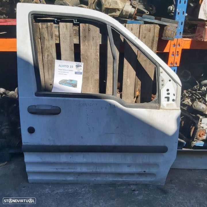 Porta frente direita Ford Transit Conect 07-14 branca - 1