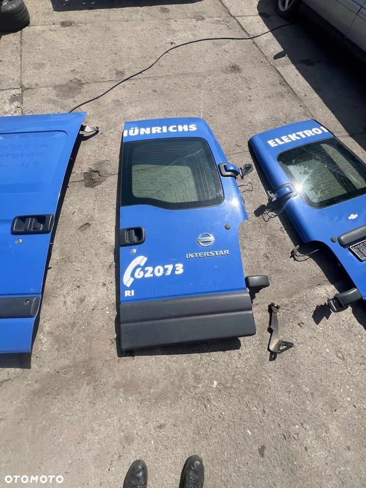 Drzwi tył boczne przednie prawe lewe interstar nissan movano master - 1