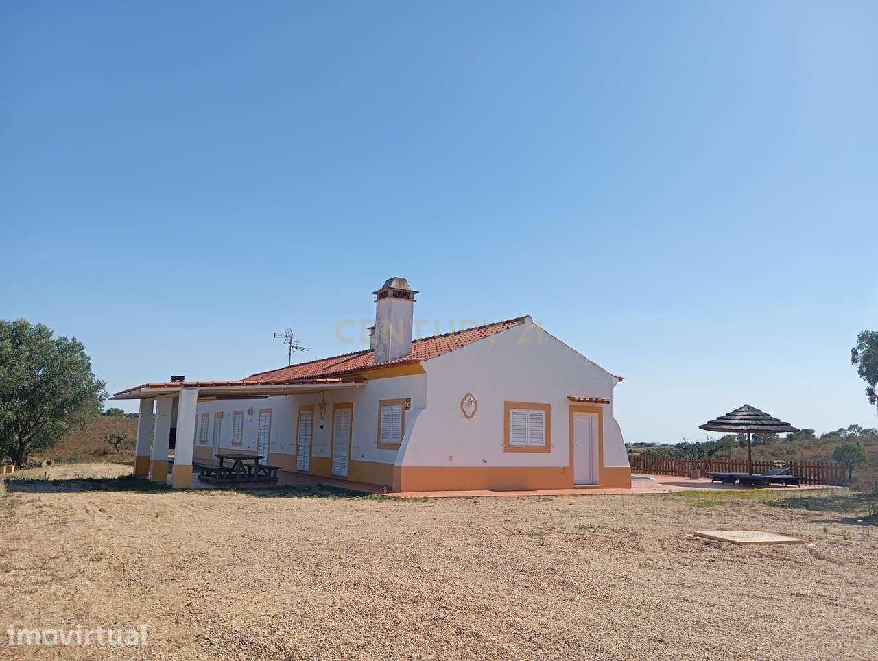 Monte em Serpa,  7 Hectares e moradia remodelada - Grande imagem: 4/30