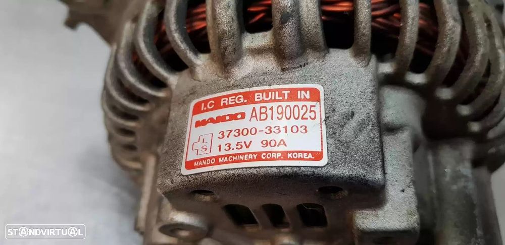 ALTERNADOR KIA JOICE 2000 -3730033103 - 1