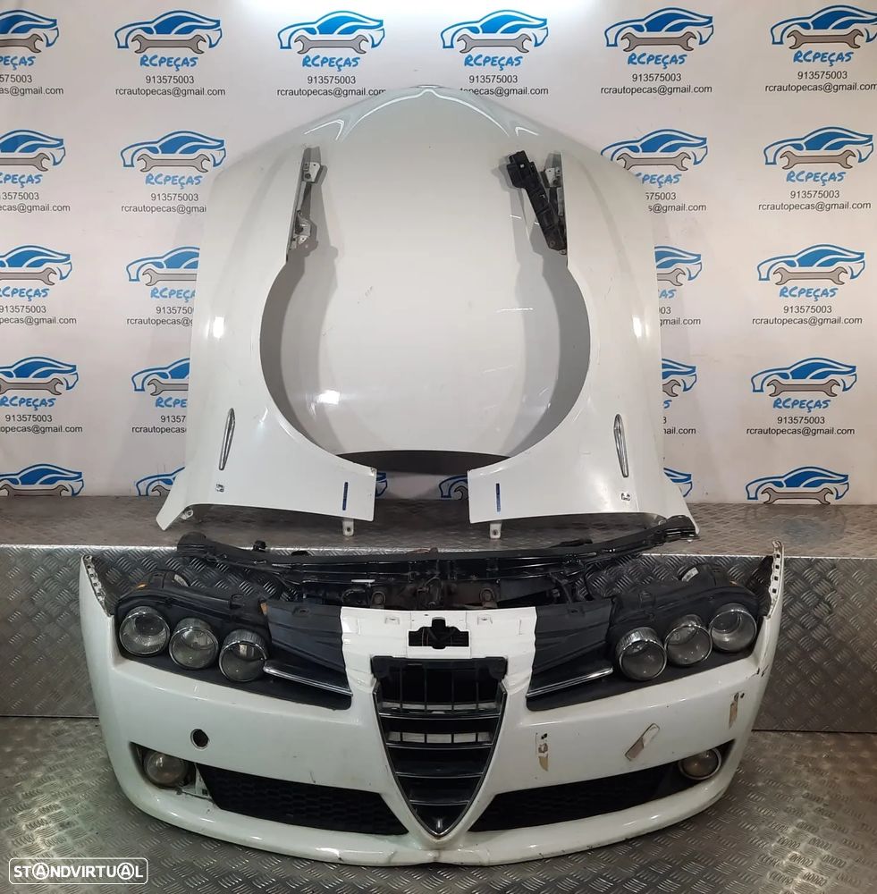 .FRENTE COMPLETA ALFA ROMEO 159  CAPOT PARACHOQUES GUARDA-LAMAS OTICAS RADIADOR VENTILADOR FRENTE FIBRA REFORÇO SPIDER 939 BRERA - 14