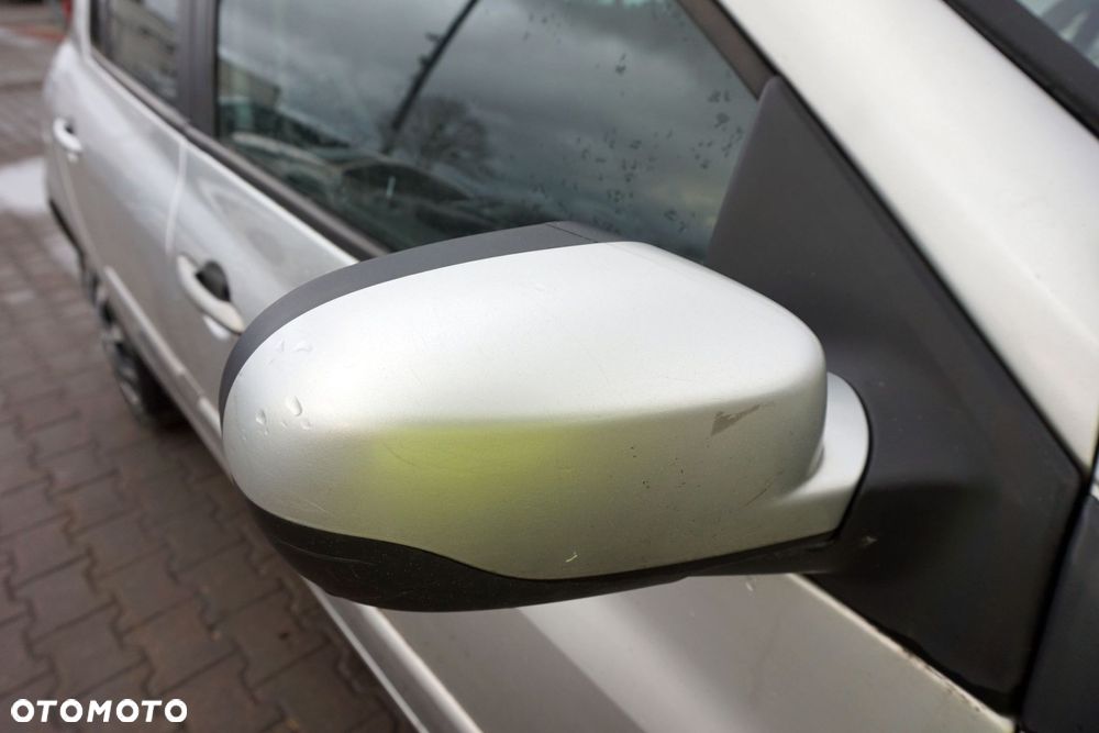 LUSTERKO ELEKTRYCZNE PRAWE CLIO III PH2 LIFT TED69 SREBRNY RENAULT 2009-2012 - 1