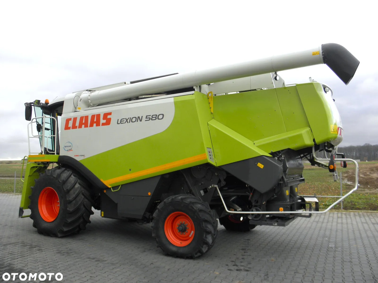 Claas Lexion 580 heder V900, Najbogatsza Wersja, Nie Malowany, Stan Bardzo Dobry - 12