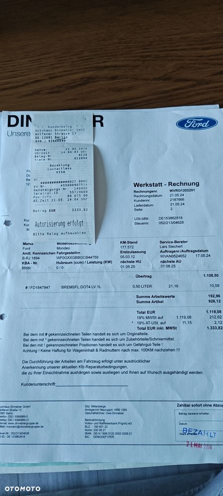 Ford Mondeo 2.0 EcoBoost Titanium - 20