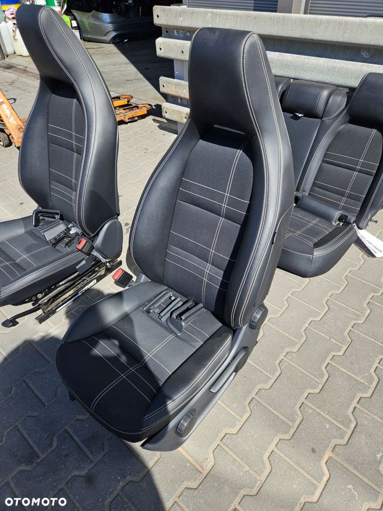 kanapa fotele kpl. półskóra mercedes cla w117 amg sedan - 2