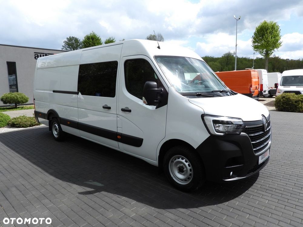 Renault MASTER BRYGADÓWKA 7 MIEJSC TEMPOMAT LEDY KLIMATYZACJA  165KM - 5
