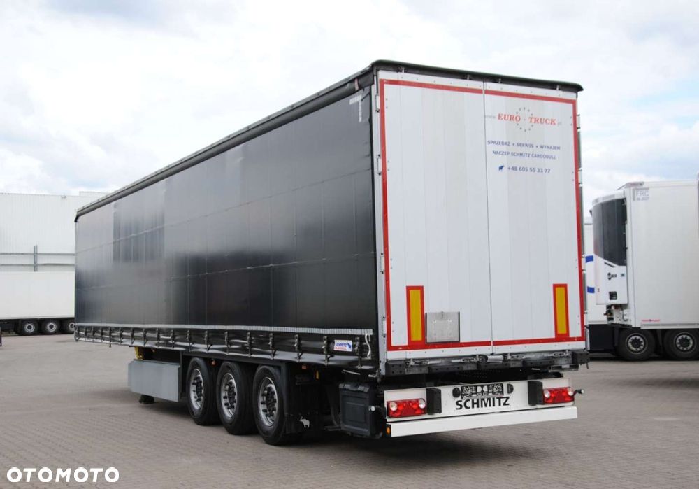 Schmitz Cargobull SCS kurtyna, podnoszona oś - 6