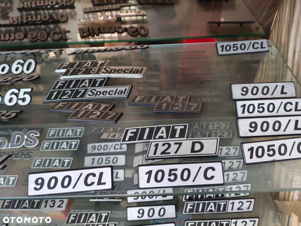 EMBLEMATY FIAT LANCIA 126 125 127 131 uno panda ritmo 1100 1500 prisma oraz inne.... - 6