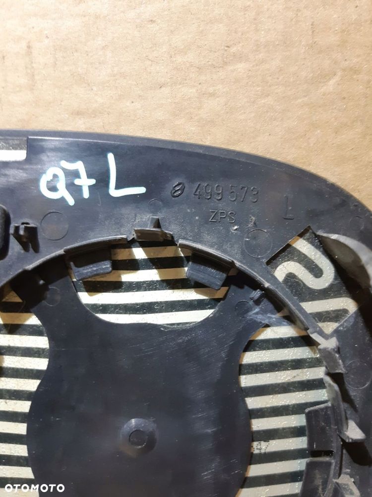 AUDI Q7 4L SZKŁO LUSTERKA WKŁAD LEWY GRZANY PRZED LIFT 05-09R - 6