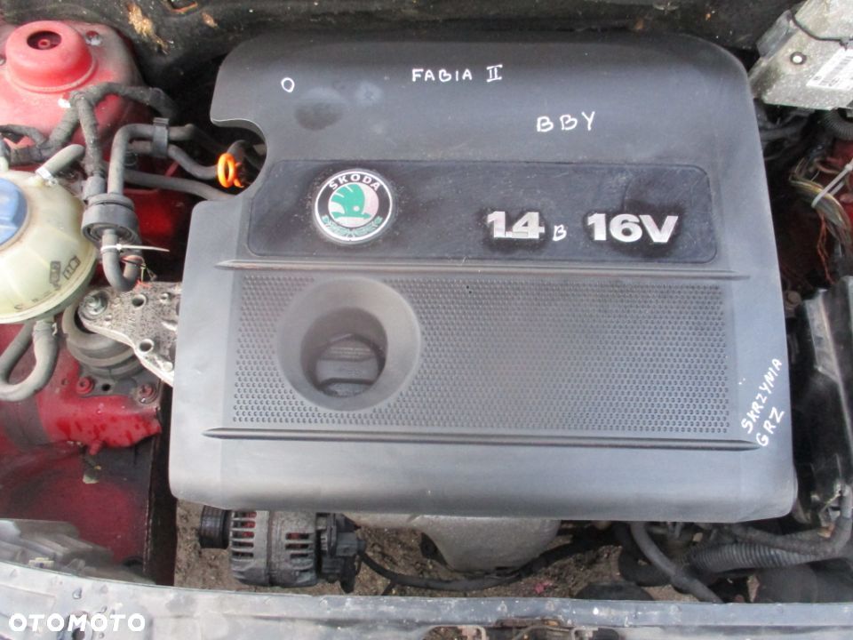 Skoda Fabia I nr lak. 8151 silnik, skrzynia biegów, części blacharskie i mechaniczne - 5