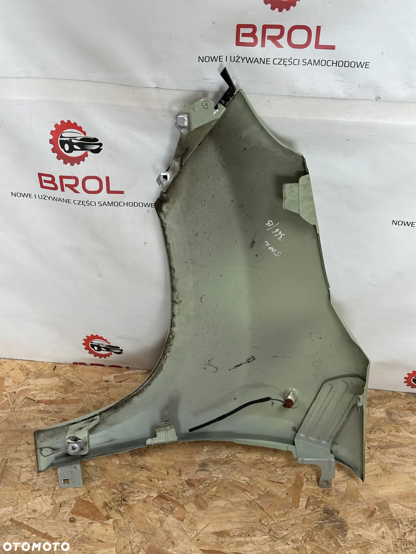 BŁOTNIK PRZEDNI PRAWY FIAT 500L  366/B - 5