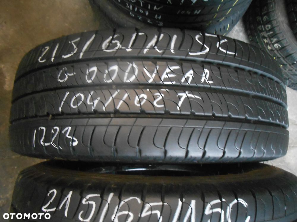 OPONY 215/65R15C GOODYEAR EFFICIENT GRIP CARGO DOT 1223 10.5MM - 2