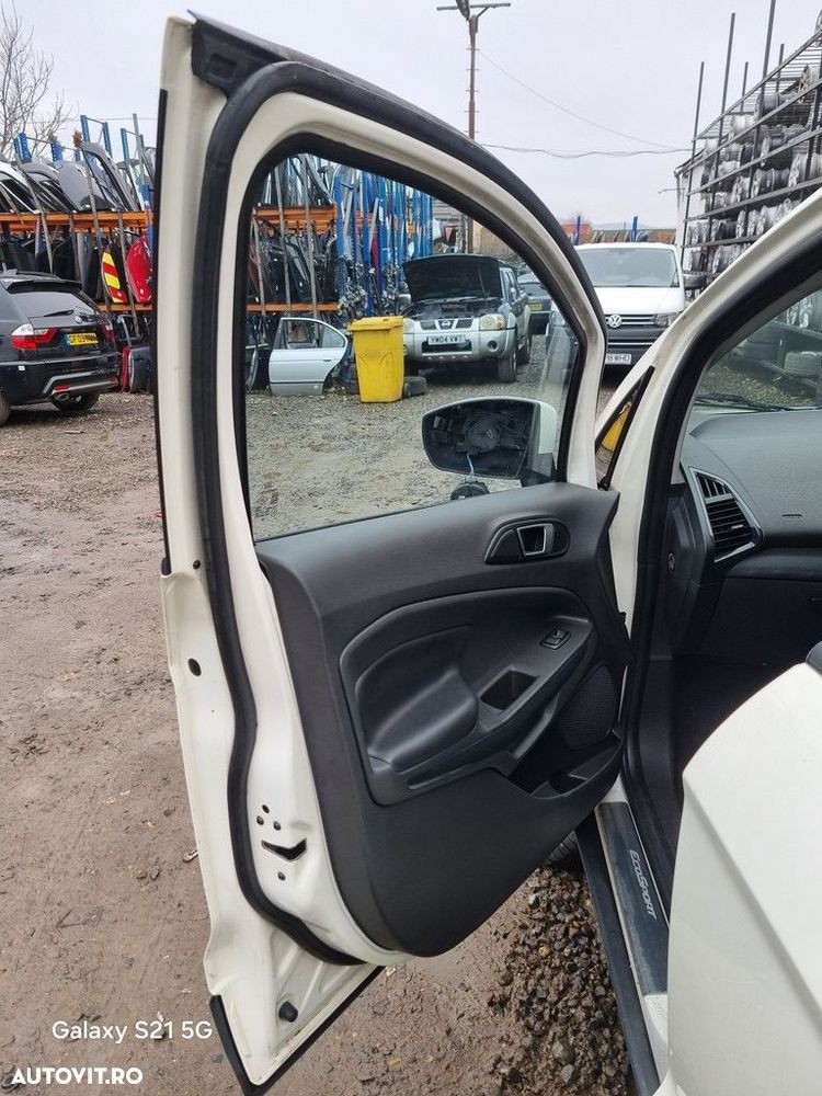 Usa Stanga Fata Ford EcoSport II 2013 - 2017 SUV 4 Usi White 4 (1433) - 2