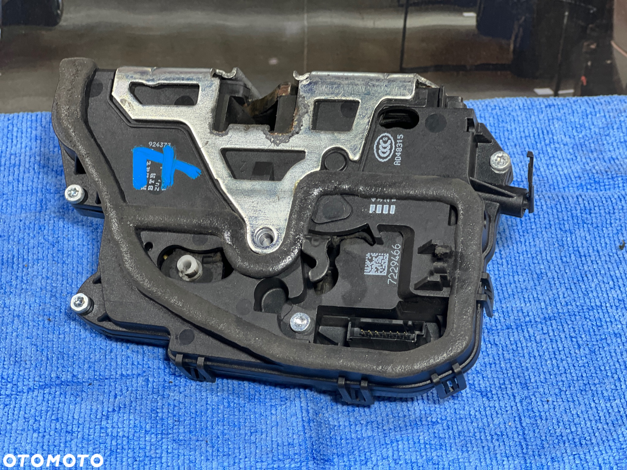 BMW E60 E70 E87 E90 F10 F20 F30 F31  ZAMEK SYSTEMOWY PRAWY PRZÓD 7 PIN 7229466 - 4