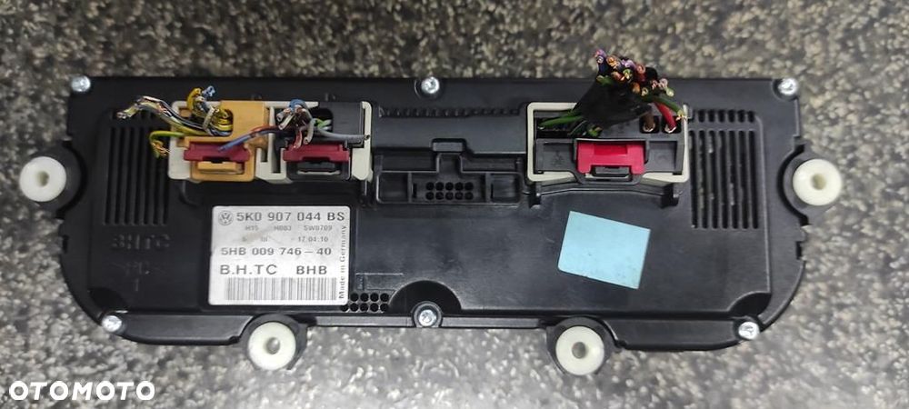 PANEL KLIMATYZACJI GOLF VI PASSAT B7 5K0907044BS - 2