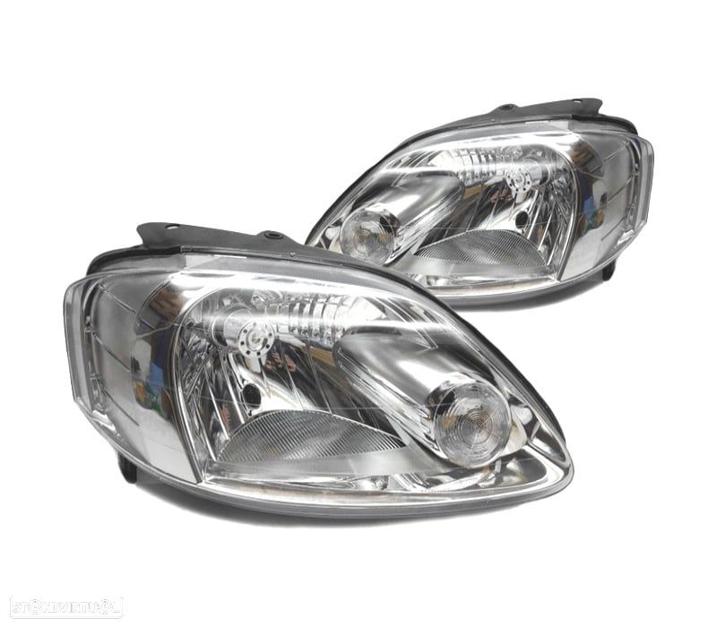 FARÓIS OPTICAS VOLKSWAGEN VW FOX 05- - 1