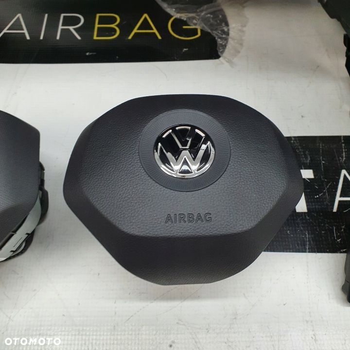 VW ARTEON LIFT DESKA ROZDZIELCZA KONSOLA KOKPIT PULPIT PODUSZKI AIRBAG AIR BAG PASY KURTYNY KIT SET - 9